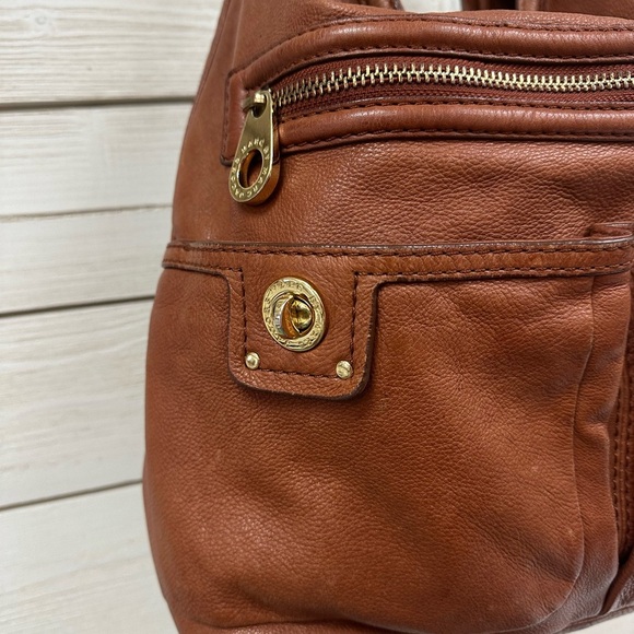Marc by Marc Jacobs Classic Q Hillier Hobo Bag in Cognac Brown Leather - Picture 2 of 9